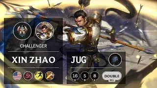 Xin Zhao Jungle vs Kindred - NA Challenger Patch 9.16