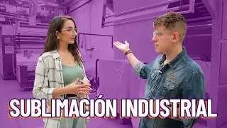 ✨As&iacute; es el proceso de sublimaci&oacute;n industrial 😮 Recorrido por Jerseytex