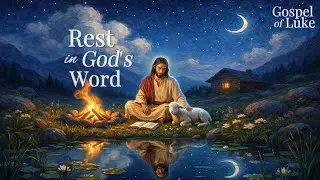 You&rsquo;re tired tonight&hellip; Let Jesus whisper peace into your heart | Bible for Deep Sleep 🌙 #sleepwithgod