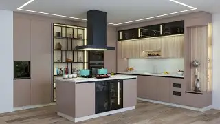 تصميم مطبخ مودرن احترافي في SketchUp خلال دقائق / مكتبة مطابخ جاهزة