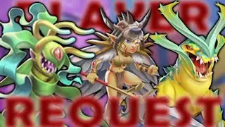 Posidonia, Grakshak, Scintherus | Monster Legends PvP Request Series