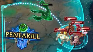 ИДЕАЛЬНЫЕ МОМЕНТЫ PENTAKILL В LEAGUE OF LEGENDS #7