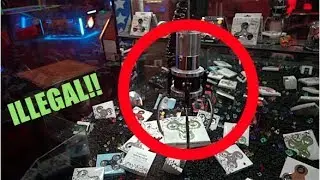THIS CLAW MACHINES ILLEGAL!!!!