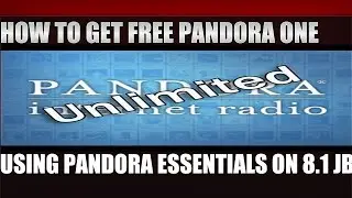 Как получить Pandora Essentials (бесплатно Pandora One) на iOS 8.1