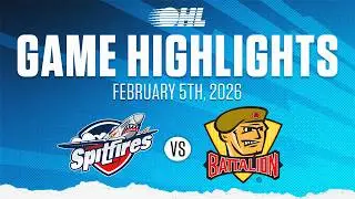 Обзор матча OHL: Windsor Spitfires против North Bay Battalion, 5 февраля 2026 г.