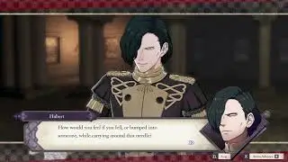 hubert being an aggressive mom friend for a full minute