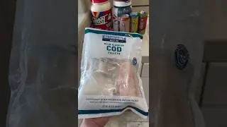 cod fish 🐟 #diet #lowcalorie #gym #bodybuilding #nutrition #greenscreen