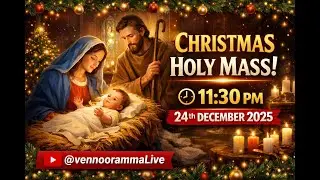 ക്രിസ്തുമസ് ദിന പാതിരാ കുർബാന | CHRISTMAS Holy Mass |  25th December 2025