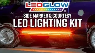 LEDGlow | Side Marker & Courtesy LED Lighting Kit For Trucks
