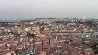 Looking over Porto from Clerigos Tower - Portugal - July 4 2025