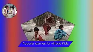 Popular games for village kids.Bangladeshi traditional games.