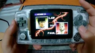 ODROID-GO Advance PS1 철권3 TEST