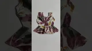 peplum top cutting | peplum top design #cuttingskills #peplumtops #shorts