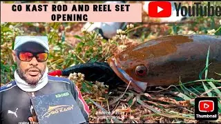 Go Kast Reel and Rod Opening | dusman frog Fishing | Snakehead Fishing |Fishing Tricks| FISHING HACK