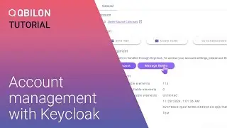 New account management system with Keycloak