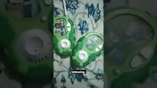 walky-talky unboxing