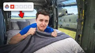 Я Пережил НОЧЬ в Военном Вертолете!