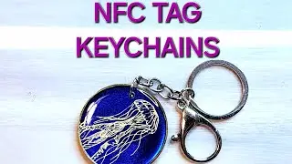 #5 NEW Project! NFC TAG Keychains #NFC #Resin
