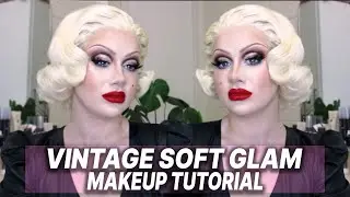 VINTAGE HOLLYWOOD SOFT GLAM MAKEUP TUTORIAL