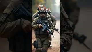 Tactical Takedown: Elite Cat Soldiers Execute a Flawless Raid