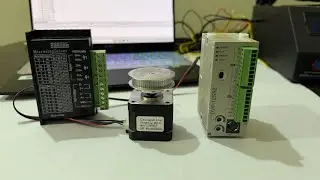 How to run a stepper motor with delta plc 