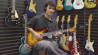 DEMO: Sire Q7 Cherry Burst NAMM Show 2025 (ft. @DavidVause)
