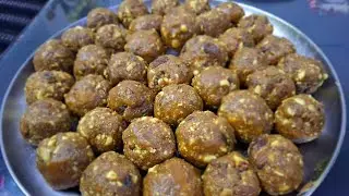 #sauthkeladdoo #winterspecialladoo #easyrecipe #recipefornewmom #dryfruitsladdoo #winterladdoo