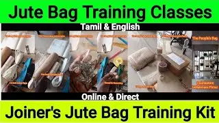 Sending Jute Bag Raw Material to a new Student | Training Kit for Online Jute Bag Class | Bagmaking