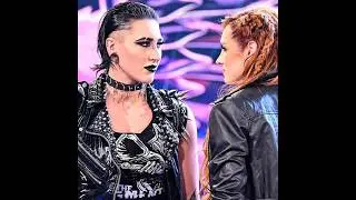 Rhea Ripley & Becky Lynch Face To Face Edit! 🤨 #wwe #rhearipley #becky #lynch #edit