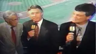Phil Rizzuto Makes Wrong Call On Wade Boggs Fly Out At Yankee Stadium!  Funny!