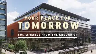 The first building in Ireland to install low-carbon aluminium architectural fins to their fa&ccedil;ade.