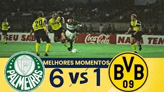 Jogo RARO PALMEIRAS X BORUSSIA DORTMUND - COPA EURO AM&Eacute;RICA 1996 2&ordf; RODADA