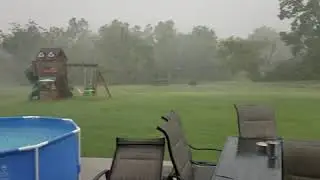 Microburst 8-18-18 Blue Ridge TX