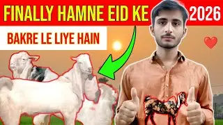 Finally We Bought Our Eid Goat 🐐🔥 | Bakra Eid 2026 Vlog | Real Life in Karachi