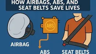 How Car Safety System Save Lives In Accidents| How Airbags, ABS and Seat Belts work |