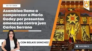 🔴 Asamblea llama a comparecer a Mario Godoy por presuntas amenazas | #MQnoticias, primera emisión.