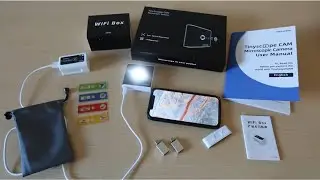 Tinyscope wi-fi microscope unboxing & test, for iphone, android and PC