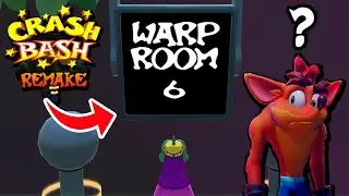 Desvendando o MISTERIOSO Warp Room 6 de CRASH BASH | Crash Bash Remake