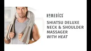 HoMedics Shiatsu Deluxe Neck and Shoulder Massager with Heat