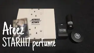 Ateez STAR1117 perfume unboxing [Limited edition] // En español