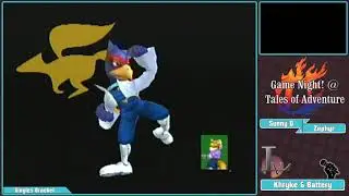 Adventure Mode 7 Melee Singles: Zephyr (Fox) Vs. Sunny D (Falco) LQ