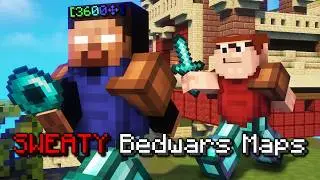 I Tried The SWEATIEST Bedwars Maps