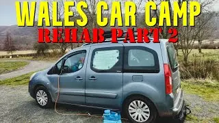 REHAB 2025! - 56 Year Old Goes Solo Car Camping and Hiking in Mid Wales! Part Two #carcamping