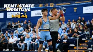 Kent State Wrestling Meet vs. Ohio | 2.09.24 | Highlights