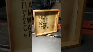 #woodworking #diy #laserengraving #fall