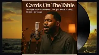 Cards On The Table Late-night Soul R&B confession  from just friends to falling sax solo  key change