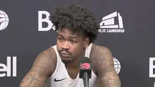 Jamal Shead Postgame Interview -  Raptors vs Magic | 2025-26 NBA Season
