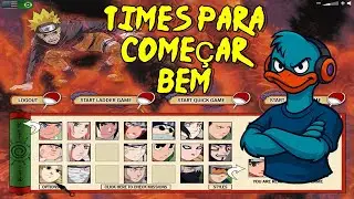 QUATRO TIMES PARA COME&Ccedil;AR BEM NO NARUTO ARENA