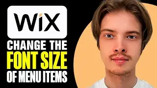 How To Change The Font Size of Menu items in Wix (2025)