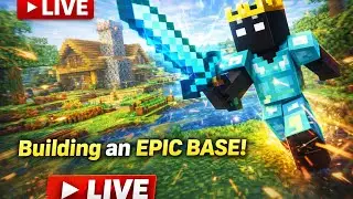 Minecraft  SMP LIVE | Building the Best Base Hindi live 🤘🏻